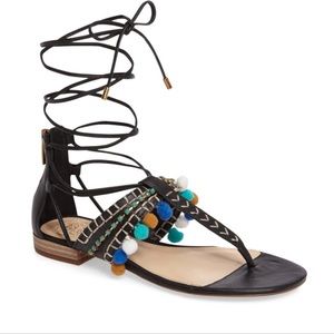 Vince Camuto Balisa Pom Pom Sandal